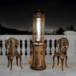 Opus Lava Heat Italia Outdoor Heater - Copper model:3655