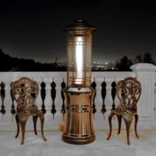 Opus Lava Heat Italia Outdoor Heater - Copper model:3655