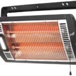 CZQTV5M Comfort Zone Ceiling/Wall Mounted Dual Quartz Heater - 4Pack