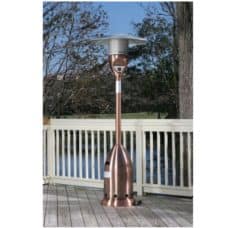 55006 Fire Sense Copper Finish Deluxe Patio Heater