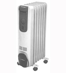 Action Aire AA-150 Oil Filled Radiator Heater 1500 Watt